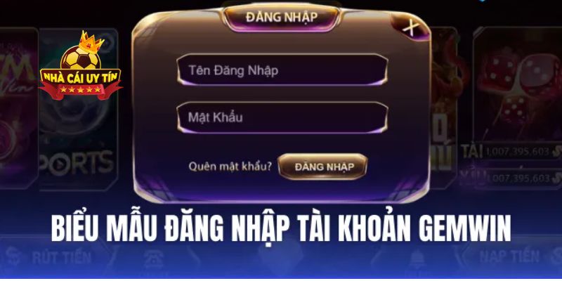 Cách tham gia cổng game bài đổi thưởng Gemwin