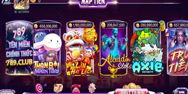 Đa dạng trò chơi 789Club